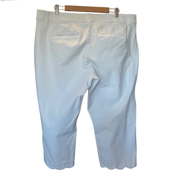 Lane Bryant “The Allie” Ankle Pants | Size 18 | Stretch Cotton - Picture 2 of 3